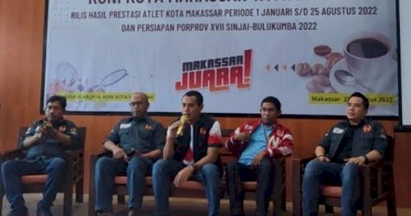 KONI Makassar Target 161 Medali Emas Sekaligus Juara Umum di Porprov 2022   