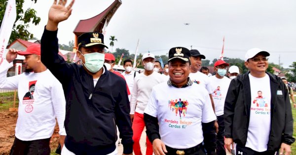 Bupati dan Pelajar Toraja Utara Apresiasi Gerakan Anti Mager Inisiasi Gubernur Andi Sudirman