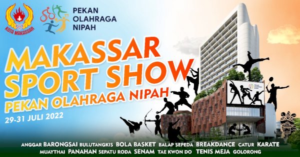 Resmi Dibuka, 1.300 Atlet Berlaga di Makassar Sport Show