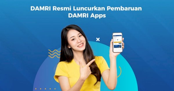 DAMRI Luncurkan Aplikasi DAMRI Apps