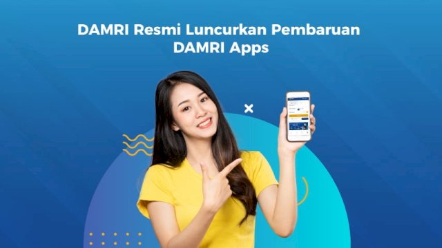 DAMRI Luncurkan Aplikasi DAMRI Apps