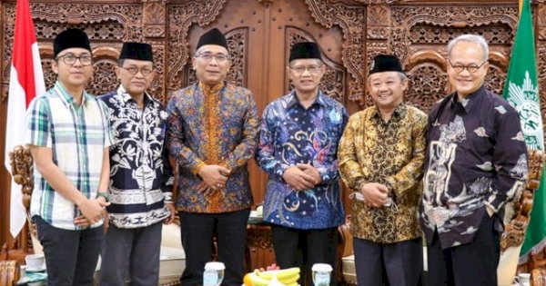 Ketum PBNU Sambangi Ketum Muhammadiyah, Ini yang Dibahas