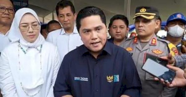 Erick Thohir Bagi 5 Ribu Paket Sembako di Purwakarta, Program Pasar Murah BUMN