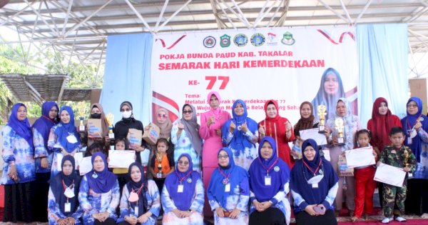 Jelang 17 Agustus, Ratusan Murid TK di Takalar Ikuti Lomba Membatik Siborita