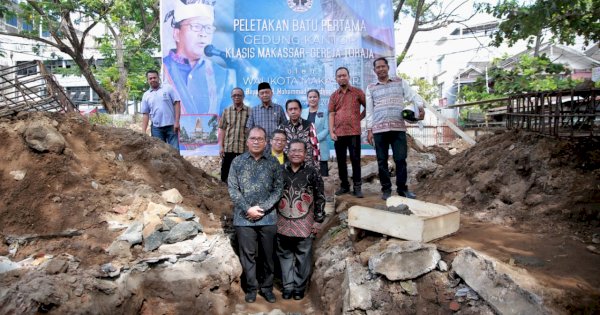 Danny Dukung Pembangunan Gereja Toraja Demi Persatuan Ummat