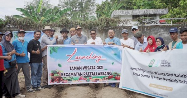 Resmikan Taman Wisata Gizi, Ini Pesan Bupati Takalar Syamsari