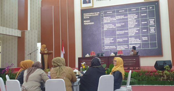 Dekranasda Sulsel Rakor Sinergitas Kegiatan OPD dan Program Kerja 2018-2023