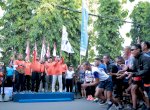 Danny Bersama Danlantamal VI Lepas Peserta Fun Run Peringati HUT Ke -77 TNI AL