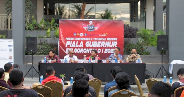 ESI Gorontalo Gelar Technical Meeting Piala Gubernur Gorontalo