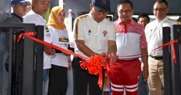 Resmikan Gedung Olahraga, Hamka Noer: Atlet Harus Diproduksi Seperti di Pabrik