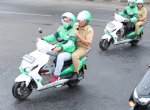 Gunakan Ojol Grab Motor Menuju Lokasi Kegiatan, Danny Sampai Terobos Hujan