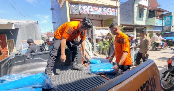 BPBD Makassar Salurkan Bantuan untuk Korban Kebakaran di Rappokalling