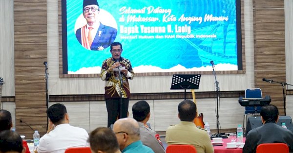 Menkumham Apresiasi Kakanwil Sulsel Dalam Sukseskan Agenda DJKI