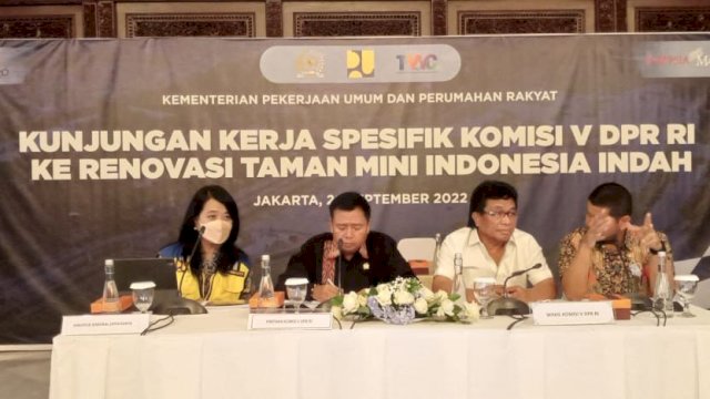 Anggota Komisi V DPR Sayangkan Renovasi Anjungnan TMII Diserahkan ke Masing-masing Provonsi