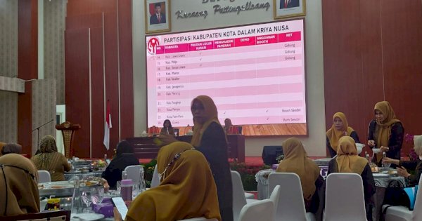 Dekranasda Gelar Rakor Persiapan Rakernas dan Pameran Kriya Nusa 2022