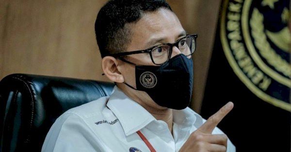 Perdana, Menparekraf Sandiaga Uno Hadiri Makassar F8 2022