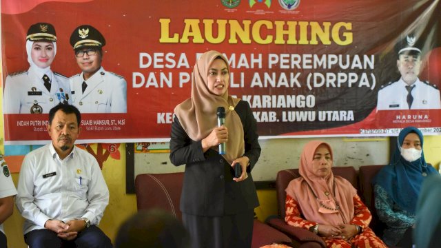 Pemerintah Daerah Kabupaten Luwu Utara meluncurkan program Desa Ramah Perempuan dan Peduli Anak, pada Rabu (7/9/2022).