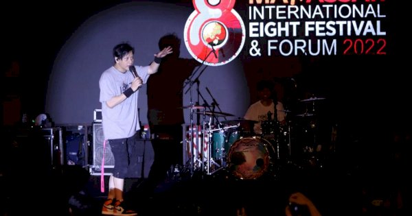 Dukung Industri Musik Indonesia, Gigi: Terima Kasih Makassar F8