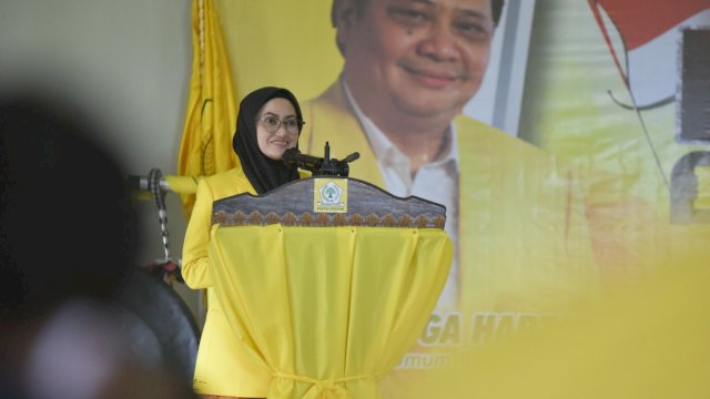 Ketua Golkar Luwu Utara, Indah Putri Indriani. (Dok Golkar) 