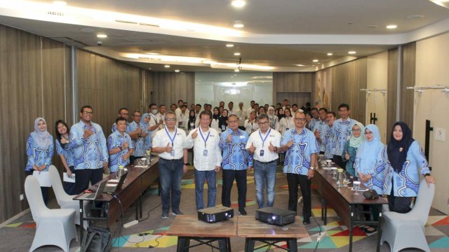 Perumda Air Minum Kota Makassar menggelar In House Training "Best Practice" Pengelolaan SPAM (Sistem Penyediaan Air Minum) untuk pegawai tim teknik pada tanggal 15-16 September 2022, Hotel Ibis Style Jalan Dr. Sam Ratulangi. 