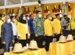 Bupati dan Wakil Bupati Hadiri Pelantikan Pengurus Golkar Pangkep