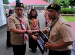 Pj Gubernur Gorontalo Pimpin Apel Hari Pramuka ke-61, Ini Pesannya