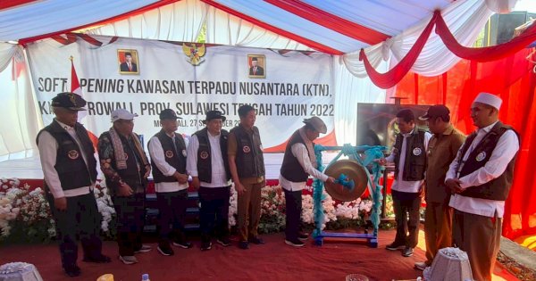 BNPT RI dan Pemkab Morowali Resmikan KTN Seluas 7 Hektar, Ini Manfaatnya 