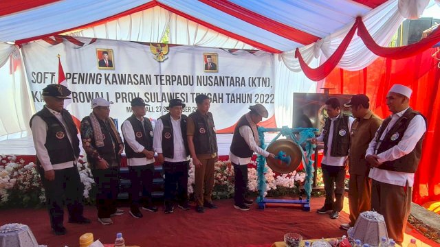 Badan Nasional Penanggulangan Terorisme Republik Indonesia (BNPT RI) bekerjasama dengan Pemerintah Kabupaten Morowali meresmikan Kawasan Terpadu Nusantara (KTN) seluas 7 Hektar di Desa Bahoea Reko-Reko, Kecamatan Bungku Barat, Kabupaten Morowali, Provinsi Sulawesi Tengah pada hari Selasa (27/9/2022).