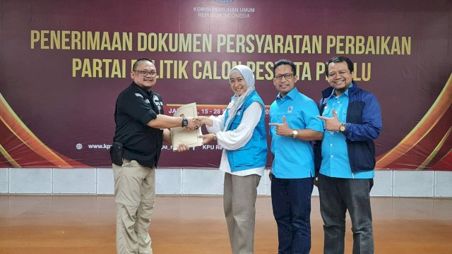 Komisi Pemilihan Umum (KPU) RI menutup perbaikan proses verifikasi administrasi persyaratan partai politik calon peserta Pemilu 2024 pada Rabu (28/9/2022) malam pada pukul 23.59 WIB.