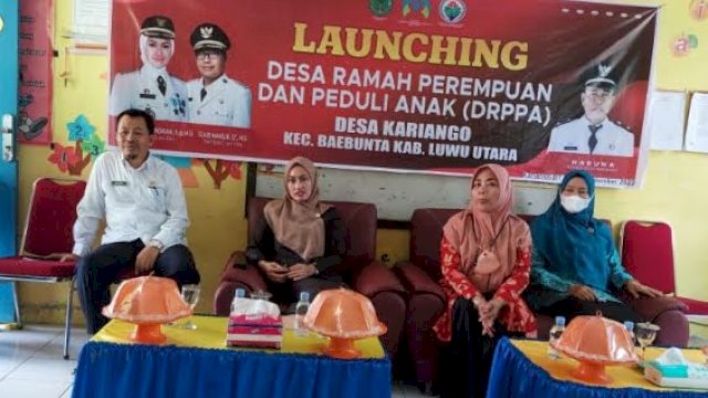 Kementerian Pemberdayaan Perempuan dan Perlindungan Anak (PPPA) Republik Indonesia menetapkan dua desa di Kabupaten Luwu Utara sebagai Pilot Project Desa Ramah Perempuan dan Peduli Anak (DRPPA).