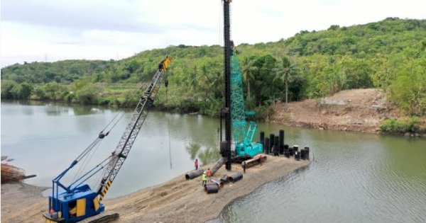 Proyek Jembatan Kembar di Parepare Berjalan, Sudah Masuk Tahap Konstruksi