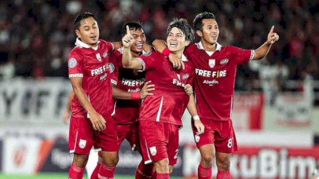 Dokumentasi skuad Persis Solo saat mengalahkan Bali United di pekan 10 Liga 1 2022-2023. (foto: Official Persis Solo)