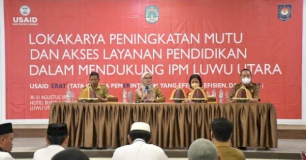 Bupati Luwu Utara Jelaskan Strategi Tingkatkan Akses Layanan Pendidikan