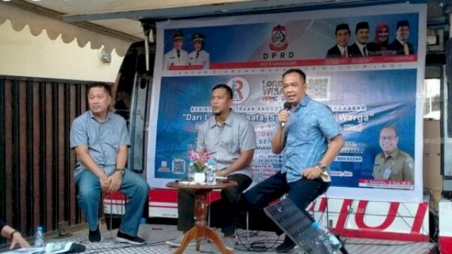 Dialog Publik di Lorong Wisata, DPRD Makassar Perkenalkan Aplikasi e-Ro’Ta