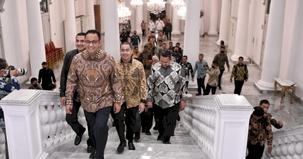 Anies Ungkap Isi Pertemuannya dengan Jokowi di Istana: Terima Kasih Telah Dibimbing