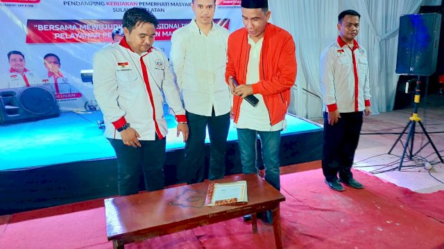 Hadir di Pelantikan PKPM, Rudianto Lallo Janji Sumbang Ambulance