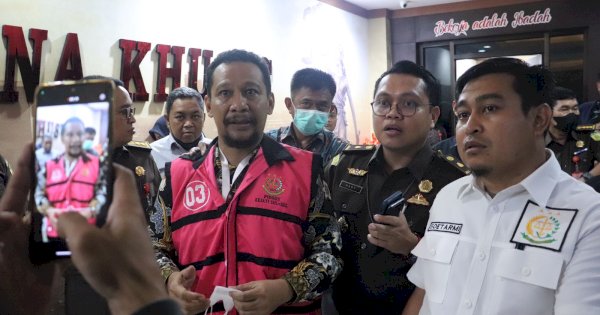 Iman Hud Ditahan Kejati Sulsel Terkait Korupsi Honorarium Satpol-PP Makassar