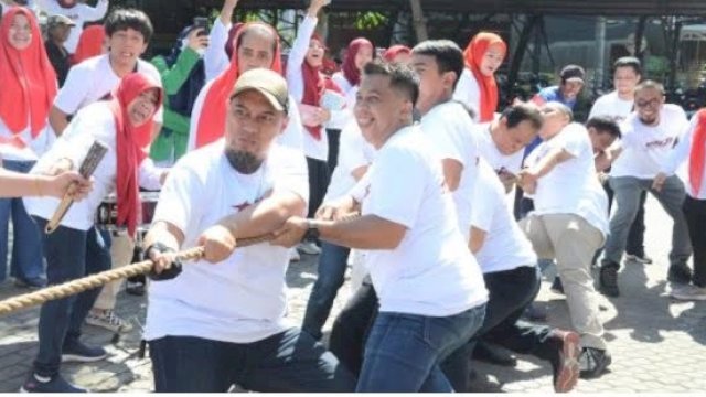 Meriahkan HUT RI ke-77, Bapenda Makassar Gelar Jumat Porseni