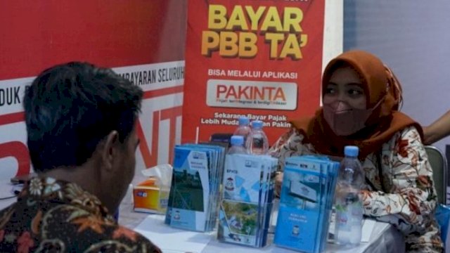Bapenda Makassar Buka Layanan Pembayaran Pajak di F8 2022