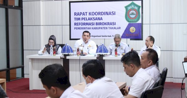 Sekda Takalar Tekankan Digitalisasi dalam Upaya Reformasi Birokrasi