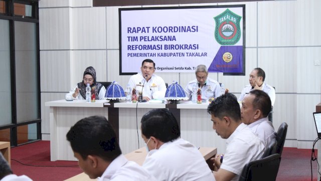 Sekda Takalar Tekankan Digitalisasi dalam Upaya Reformasi Birokrasi