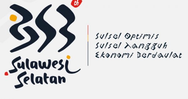 Logo 353 Tahun Sulsel Gambarkan Ketangguhan dan Kemandirian Berbalut Optimisme