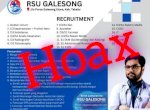 Beredar Info Rekrutmen RSI Galesong, Kadis Kesehatan Takalar: Itu Hoax!