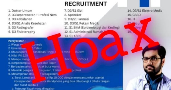 Beredar Info Rekrutmen RSI Galesong, Kadis Kesehatan Takalar: Itu Hoax!