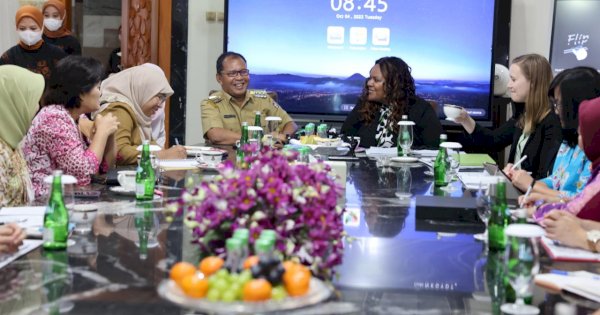 Danny Terima Wadir Kantor Bantuan Luar Negeri Amerika, Ini yang Dibahas