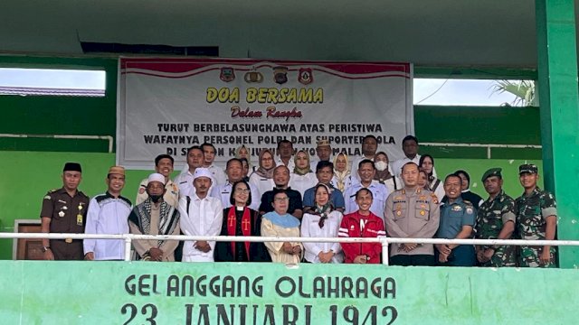 Pemkab Gorontalo Gelar Doa Bersama Untuk Korban Tragedi Kanjuruhan