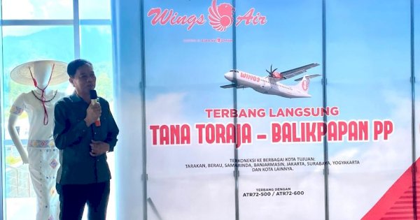 Penerbangan Toraja-Balikpapan Mulai Dibuka, Layani Dua Kali Sepekan