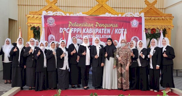 Nurhidayati Lantik Ketua FPPI Kab/Kota, Ada Wakil Bupati dan Anggota DPRD