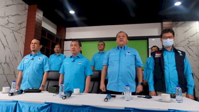 Partai Gelombang Rakyat (Gelora) Indonesia menggelar Rapat Koordinasi Nasional (Rakornas) persiapan verifikasi faktual (verfak) antara Dewan Pimpinan Nasional (DPN), Dewan Pimpinan Wilayah (DPW) dan Dewan Pimpinan Daerah (DPD) pada Ahad (9/10/2022) malam.