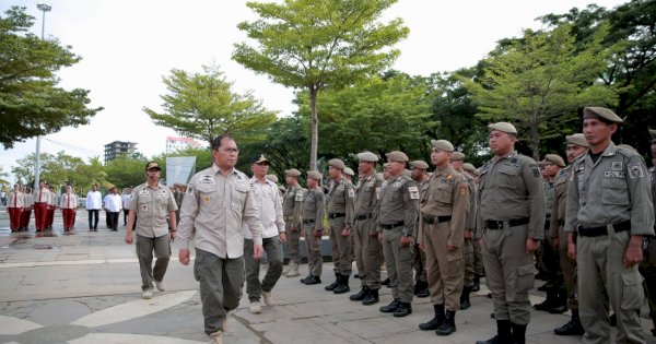 Danny Tekankan Tiga Poin Penting dalam Pengarahan Ratusan Satpol PP